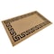 First Concept 18 in. W X 30 in. L Black/Brown Greek Key Border Coir Door Mat FC-72023 - alternate 5